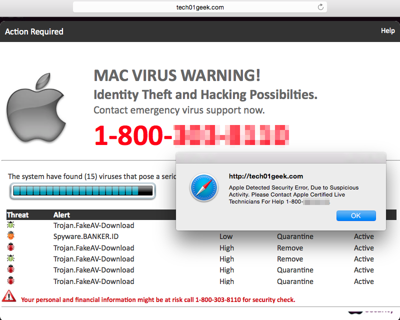check for a virus on a mac